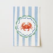 Crab Coastal - Poster costiero