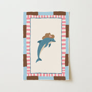 Cowboy Dolphin – Coastal Wall Art