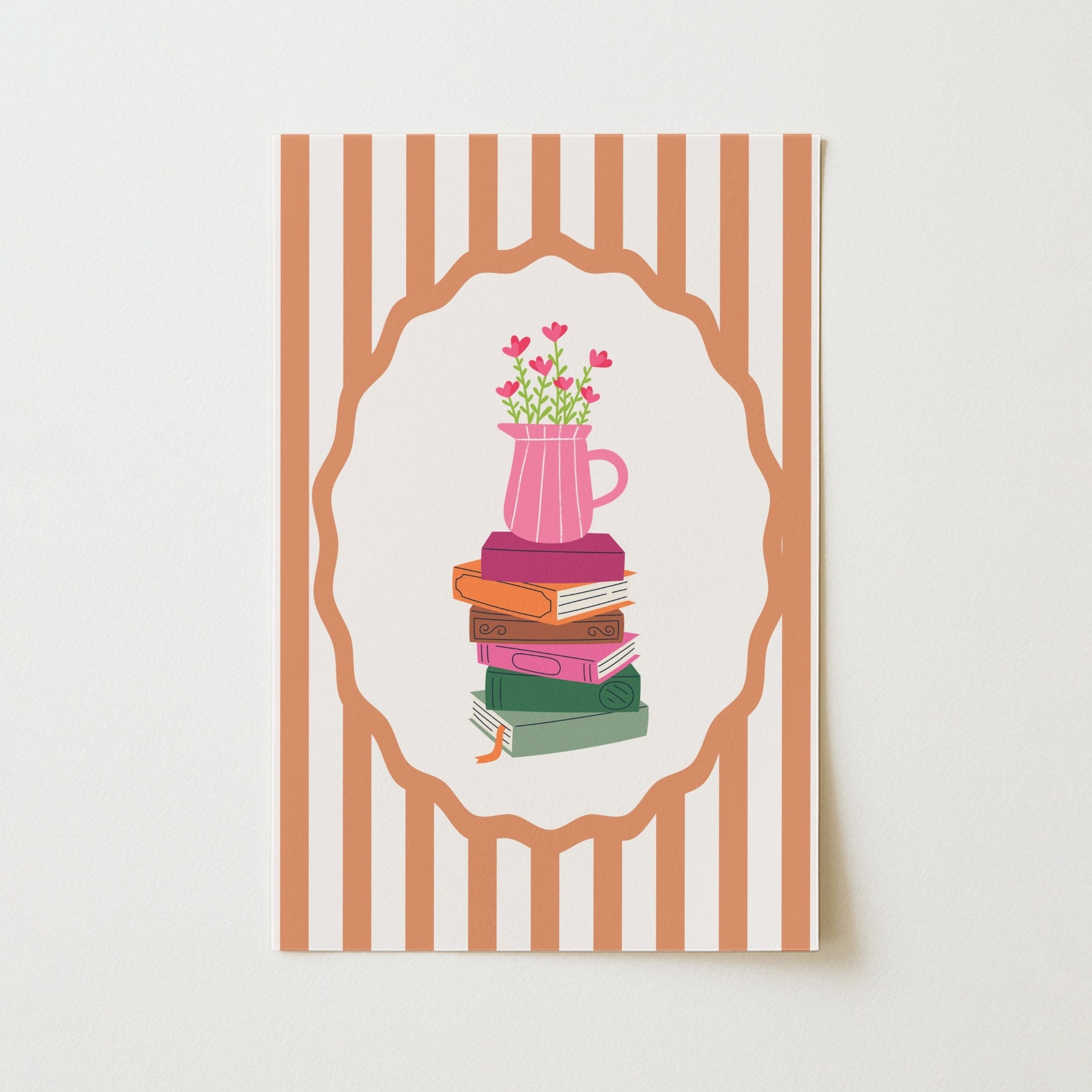 Books and Flowers – Aesthetic Literary Decor for Readers