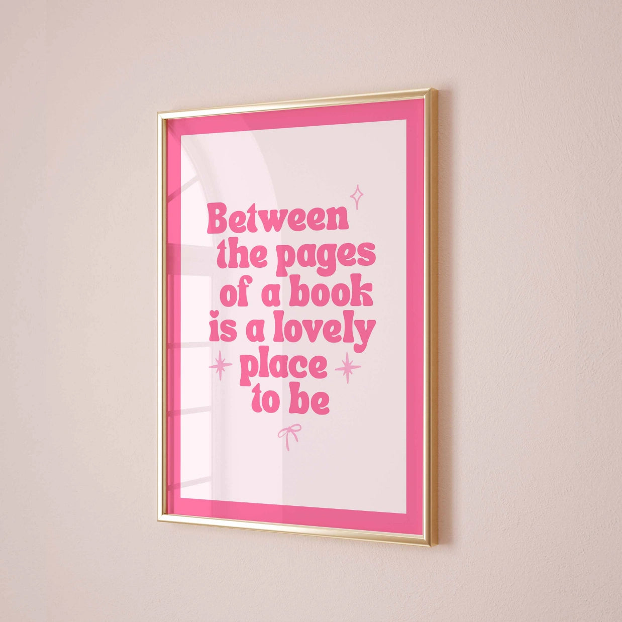 Between the Pages – Lovely Bookish Print