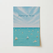 Happiest By The Sea – Coastal Wall Art
