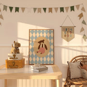 Vintage Teddy Bear – Nursery & kids wall art