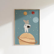 Mouse Astronaut – Nursery & kids wall art