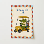 Alligator Golf – Poster per bambini