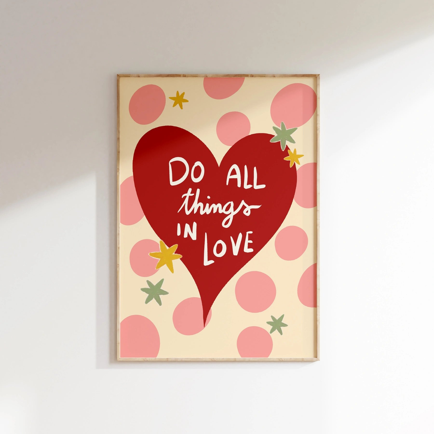 Modern Bible Verse Poster, Christian Wall Decor