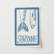 Sardine Blue Tail – Coastal Wall Art