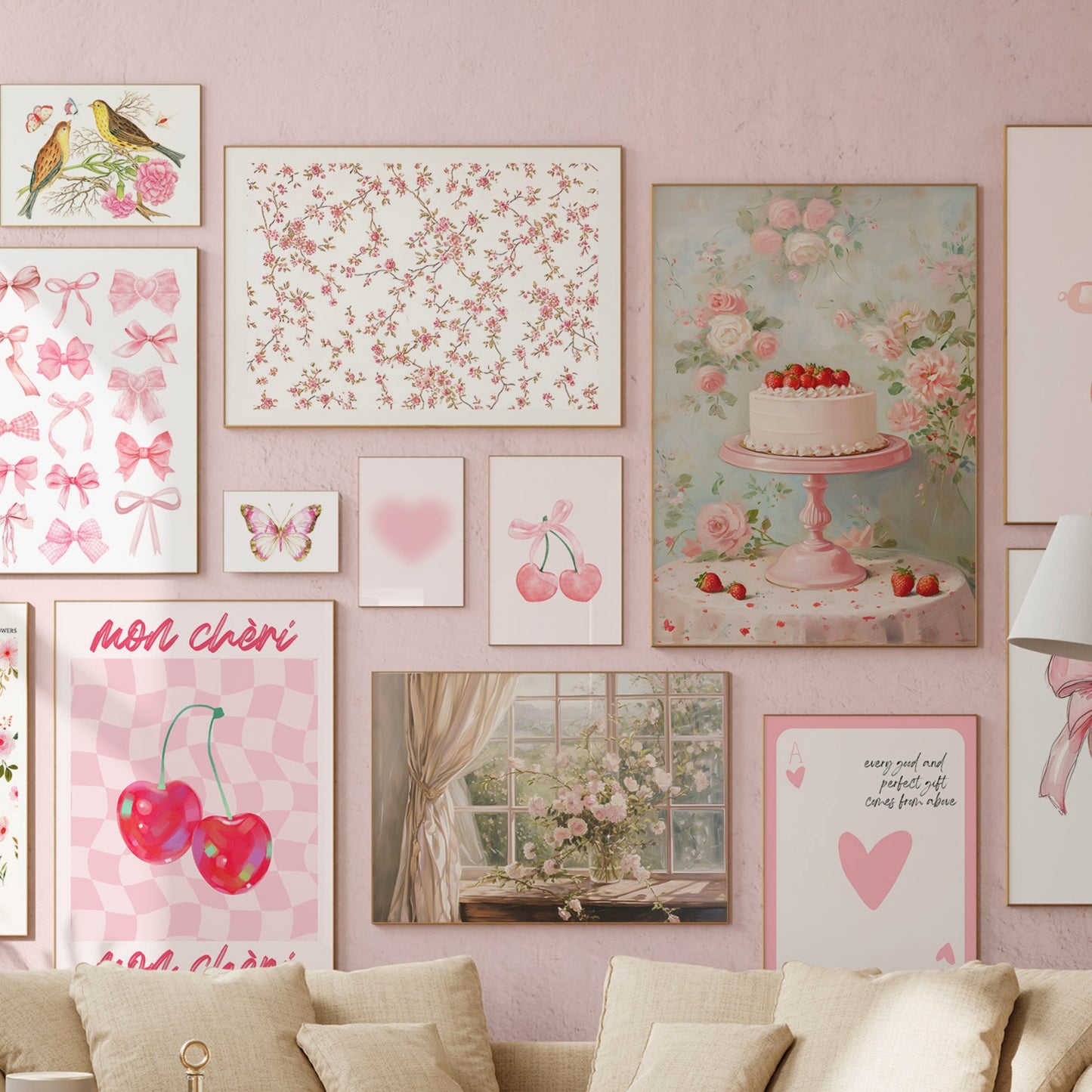 Coquette Decor, over 200 prints