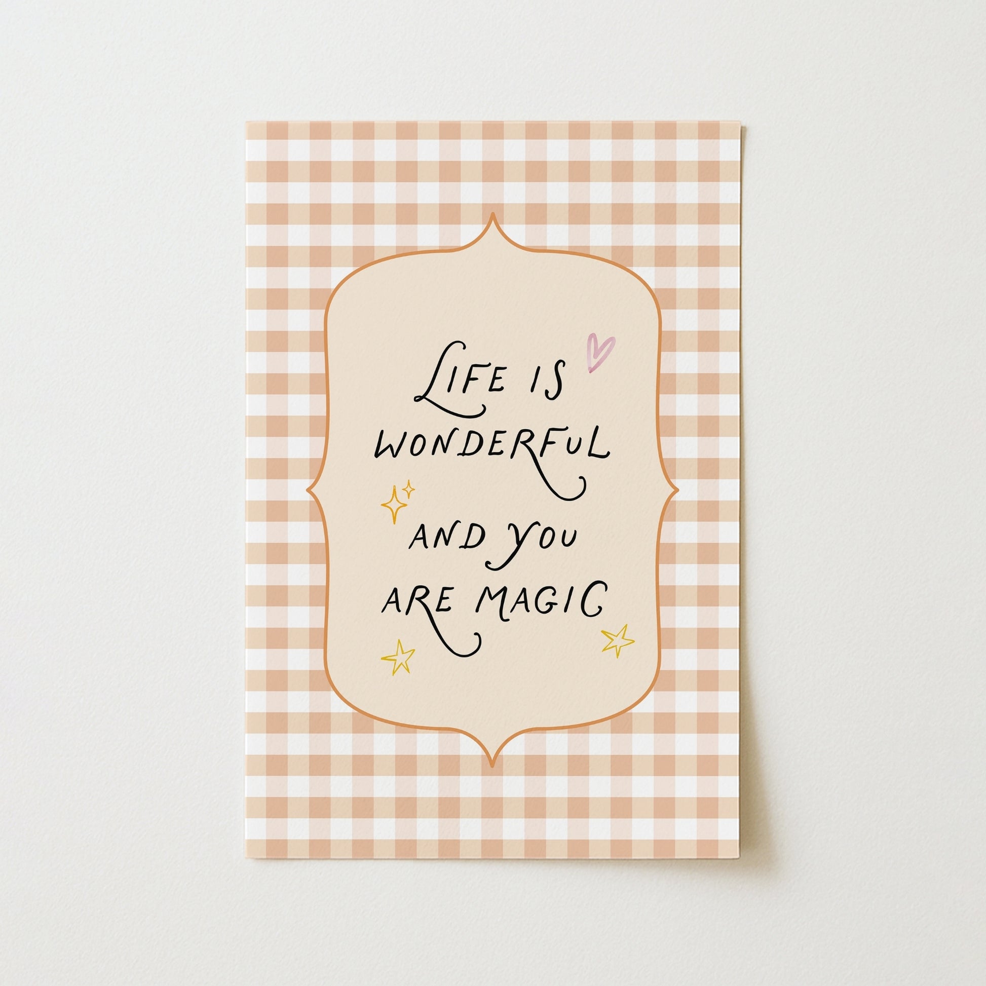 Affiche citation inspirante