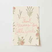 Thank Heavens for Little Girls – Nursery & kids wall art