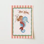Cowgirl Mermaid – Coastal Wall Art