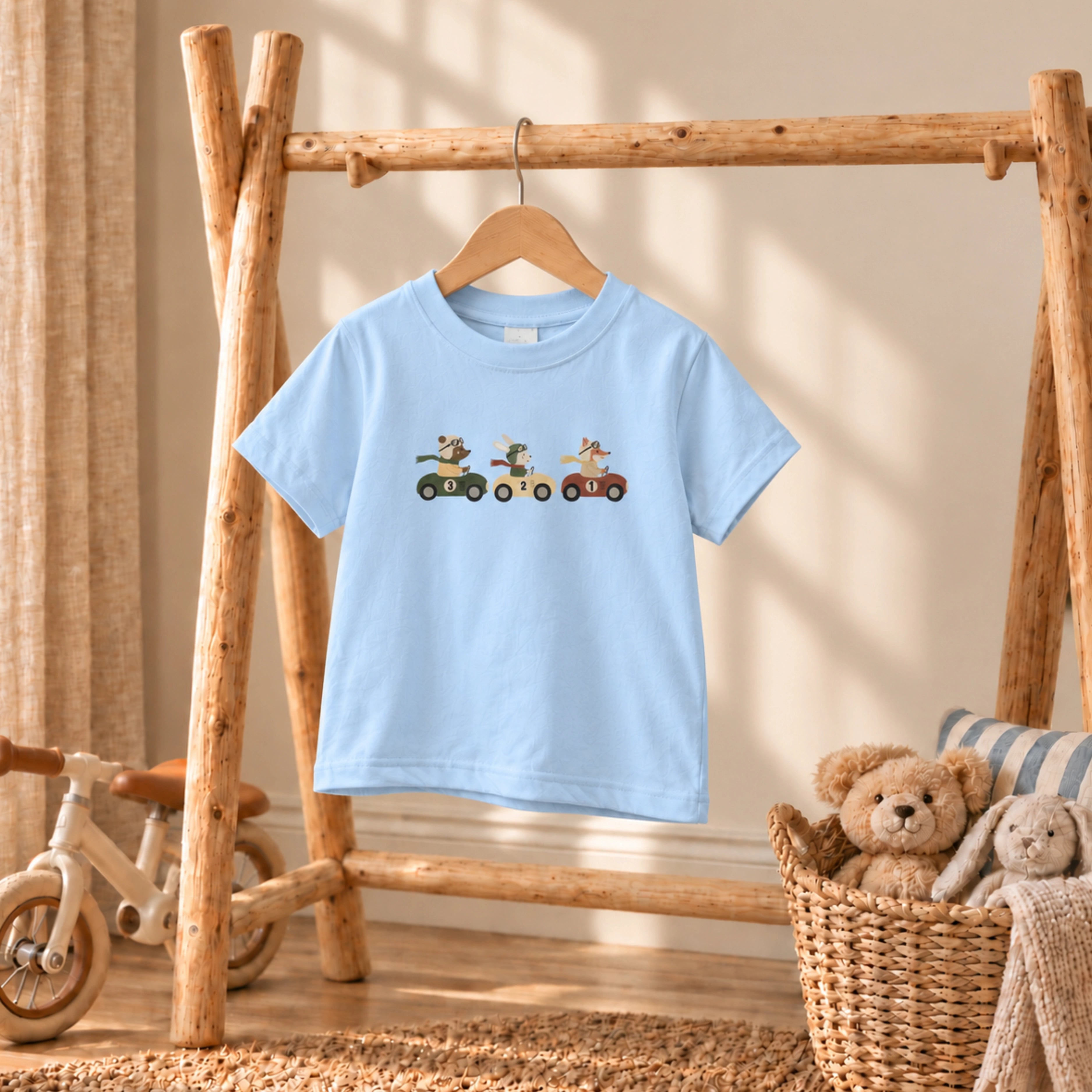 Racing Animals – Baby T-Shirt