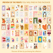 Nursery Wall Art Bundle Vol. 1 – 500+ Printable Designs
