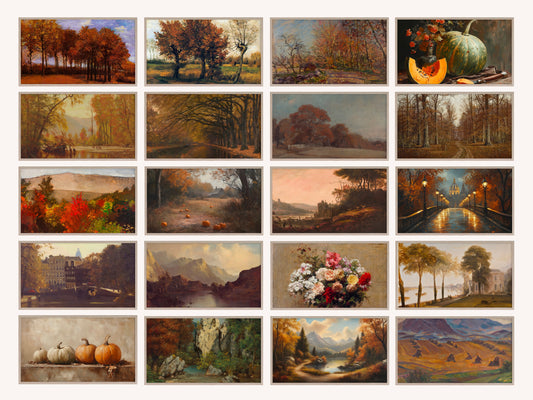 Vintage Autumn, over 300 Frame Tv