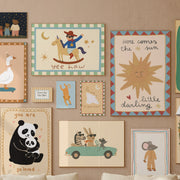 Hand-Drawn Nursery, 110+ Hand-Drawn Digital Prints (Instant Download)