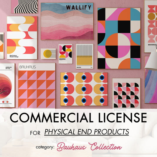 Bauhaus Commercial License, over 500 prints