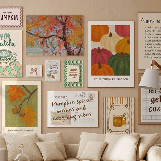 Handmade Autumn Decor, over 100 Print