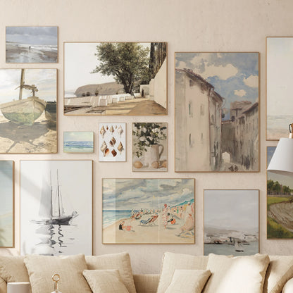 Summer Vintage Wall Art – 800 Aesthetic Digital Prints