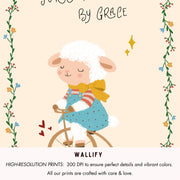 Christian Nursery – Vol. 3 Set di stampe da parete – 16 illustrazioni stampabili