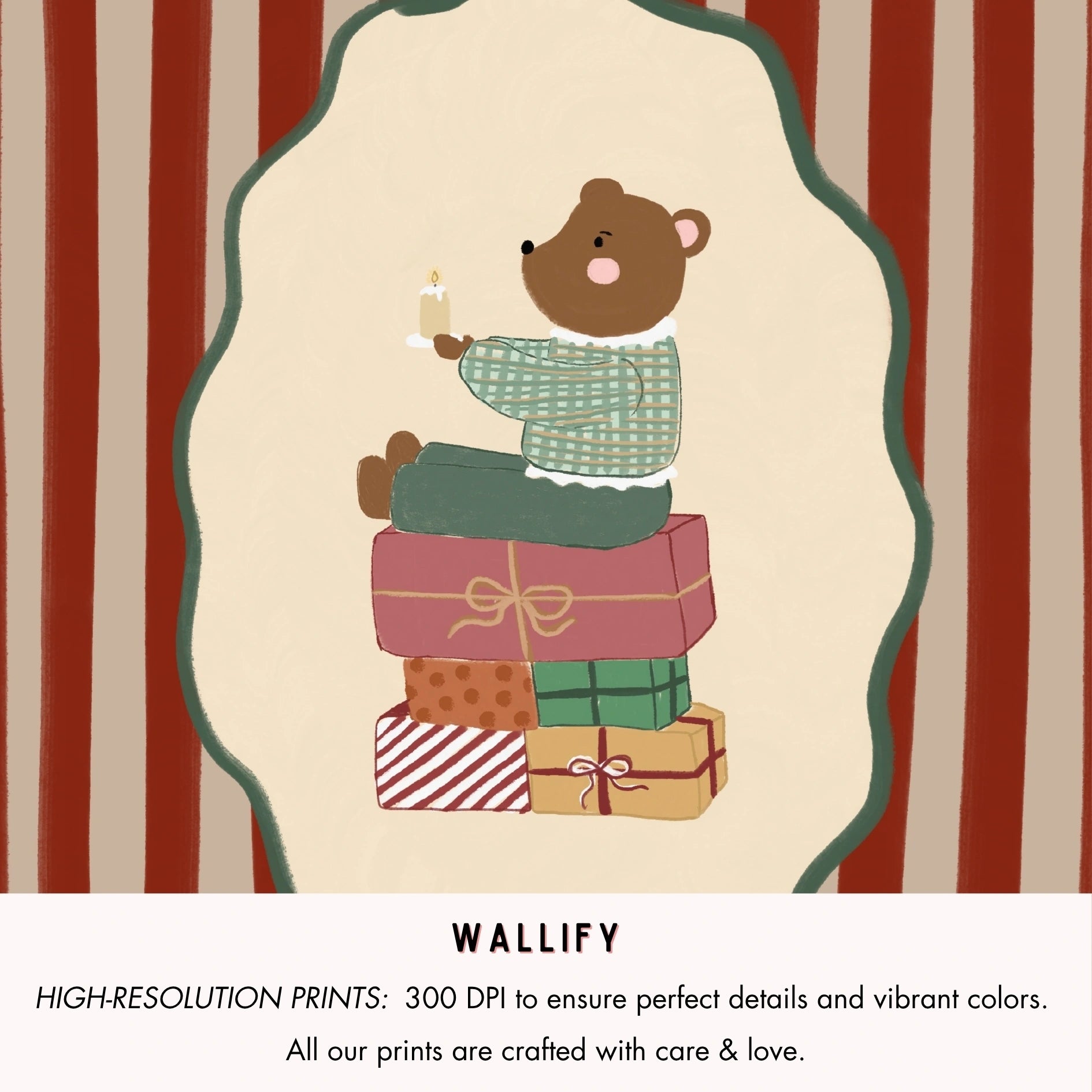 Handmade Christmas Nursery, 60 prints