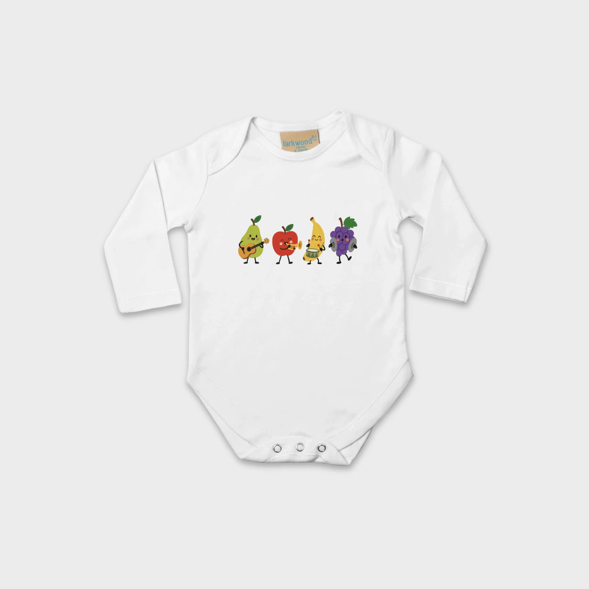 Keep on Groovin’ Fruit Band – Baby Long Sleeve Bodysuit