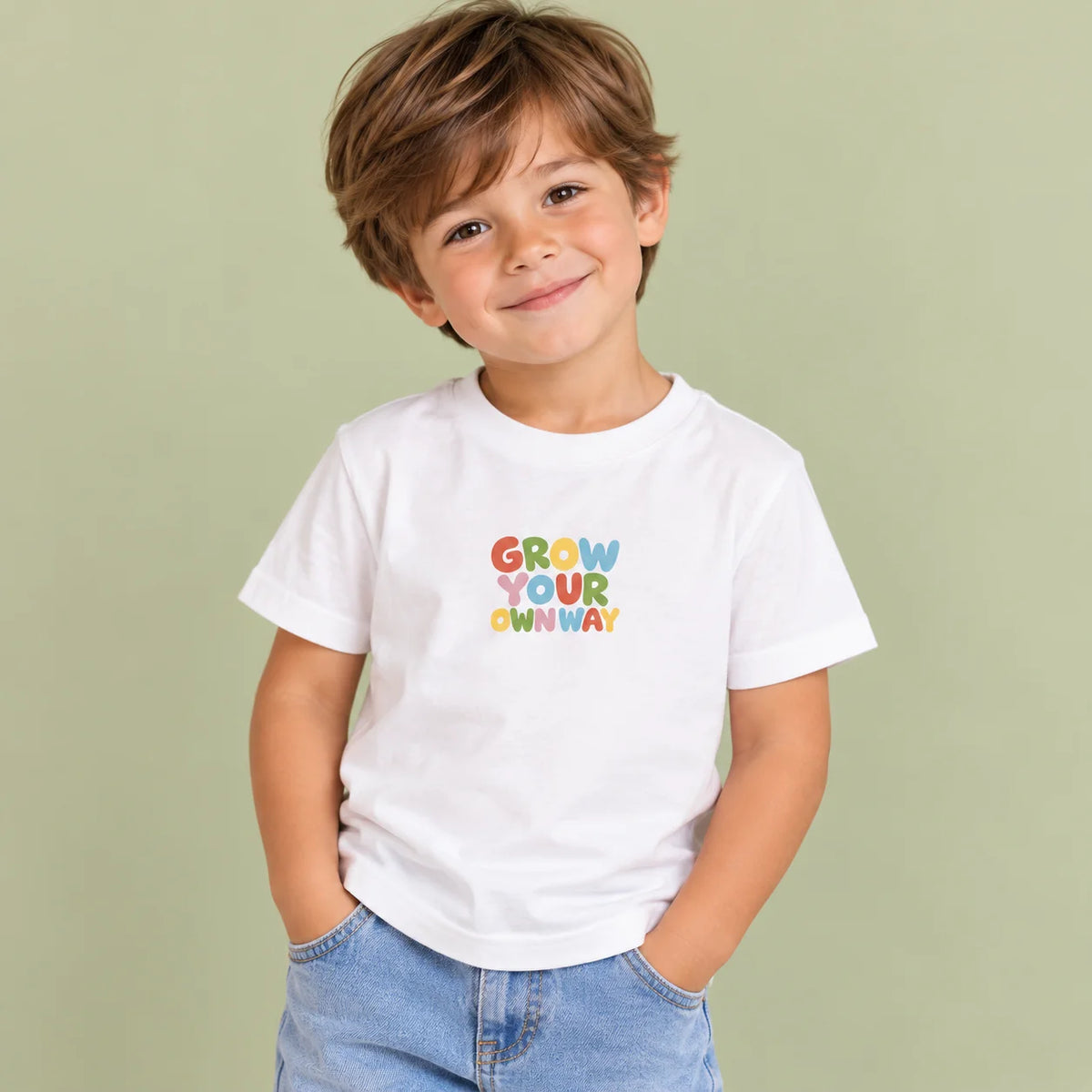 Grow Your Own Way Apple & Caterpillar – Baby T-Shirt