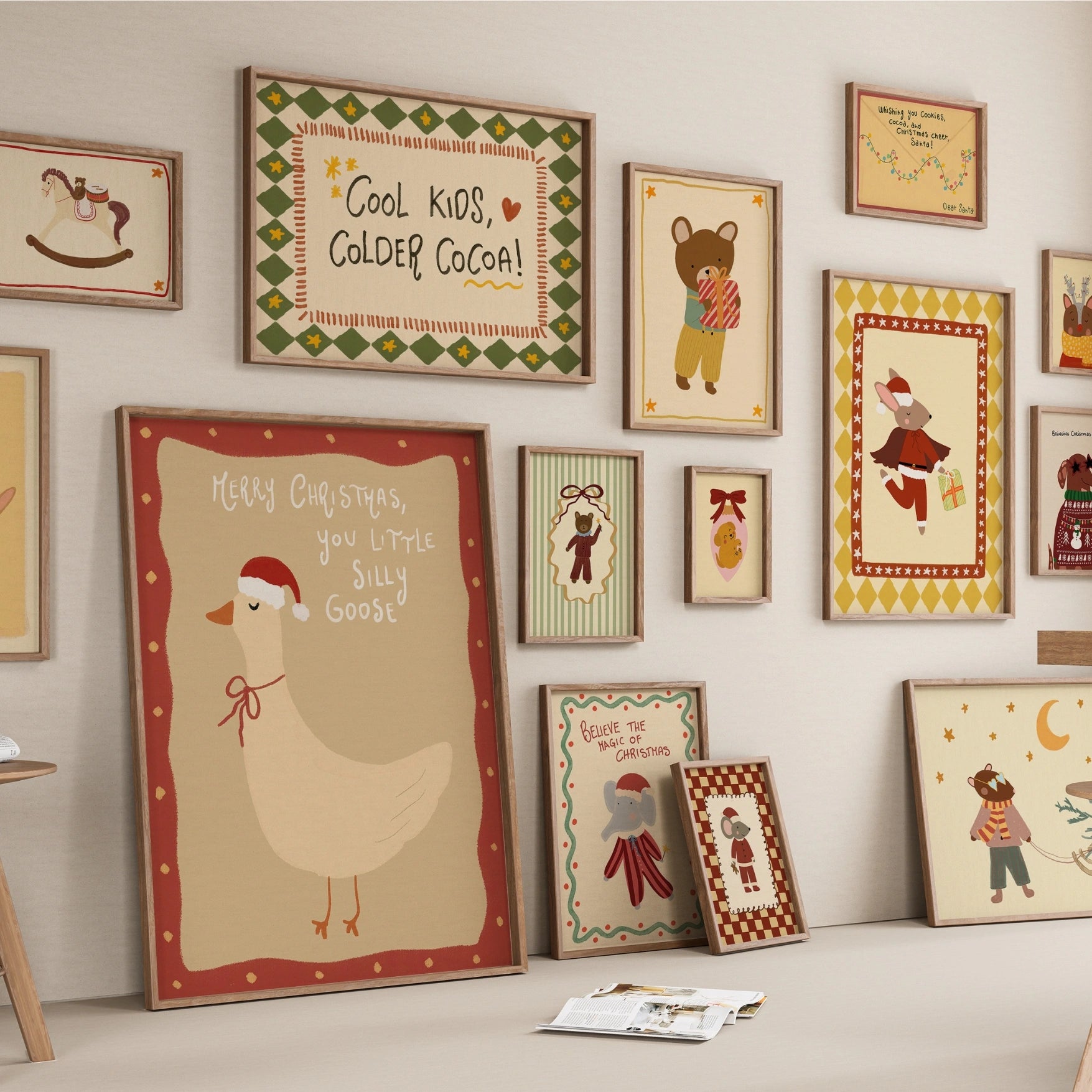Handmade Christmas Nursery, 60 prints