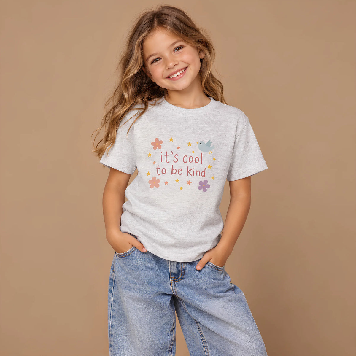 It’s Cool to Be Kind – T-shirt pour enfants