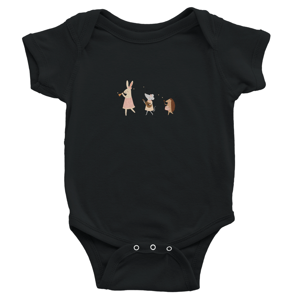 Tea Party Friends – Babyromper met korte mouwen