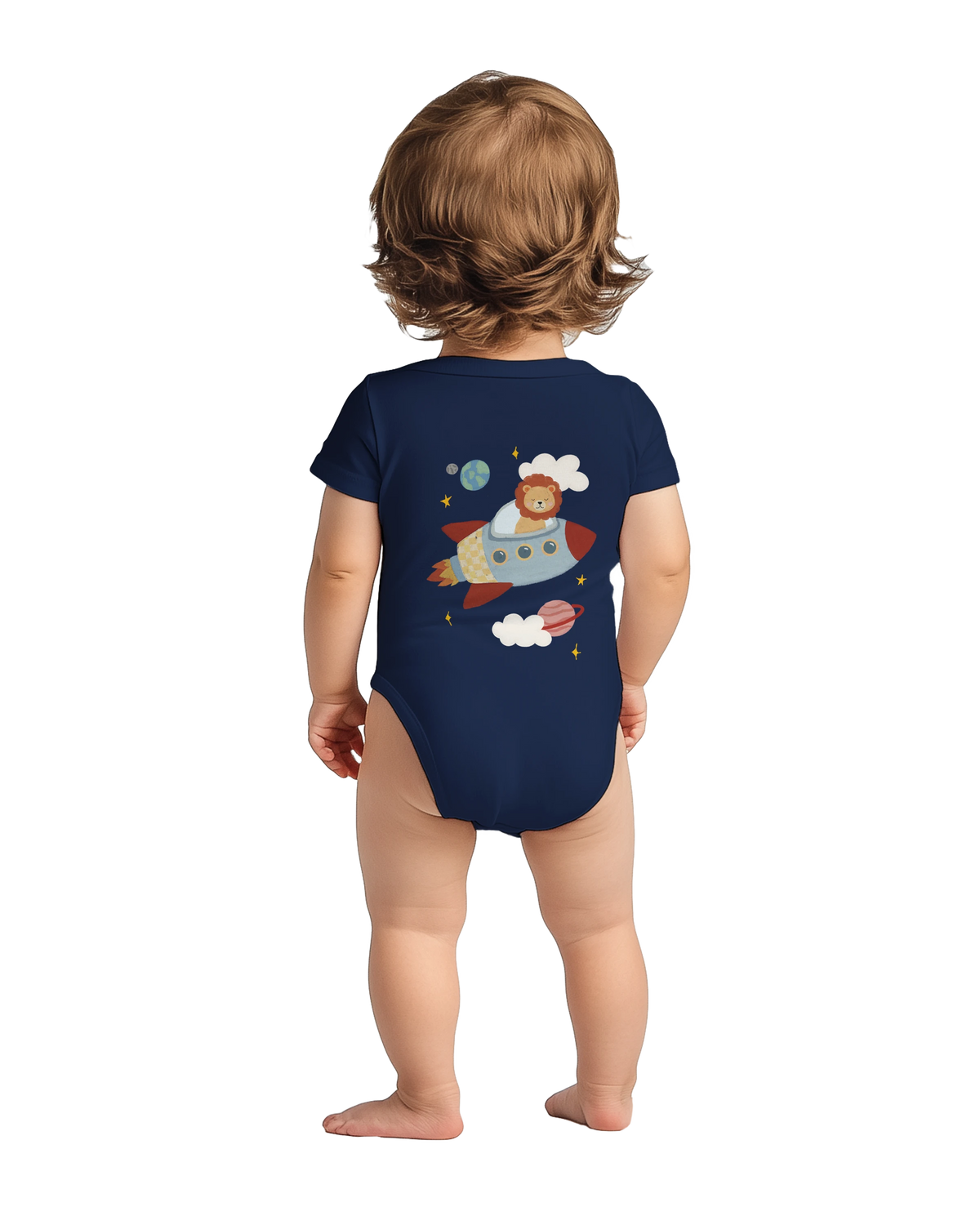 Adventure Awaits, Space Lion – Body de manga curta para bebé