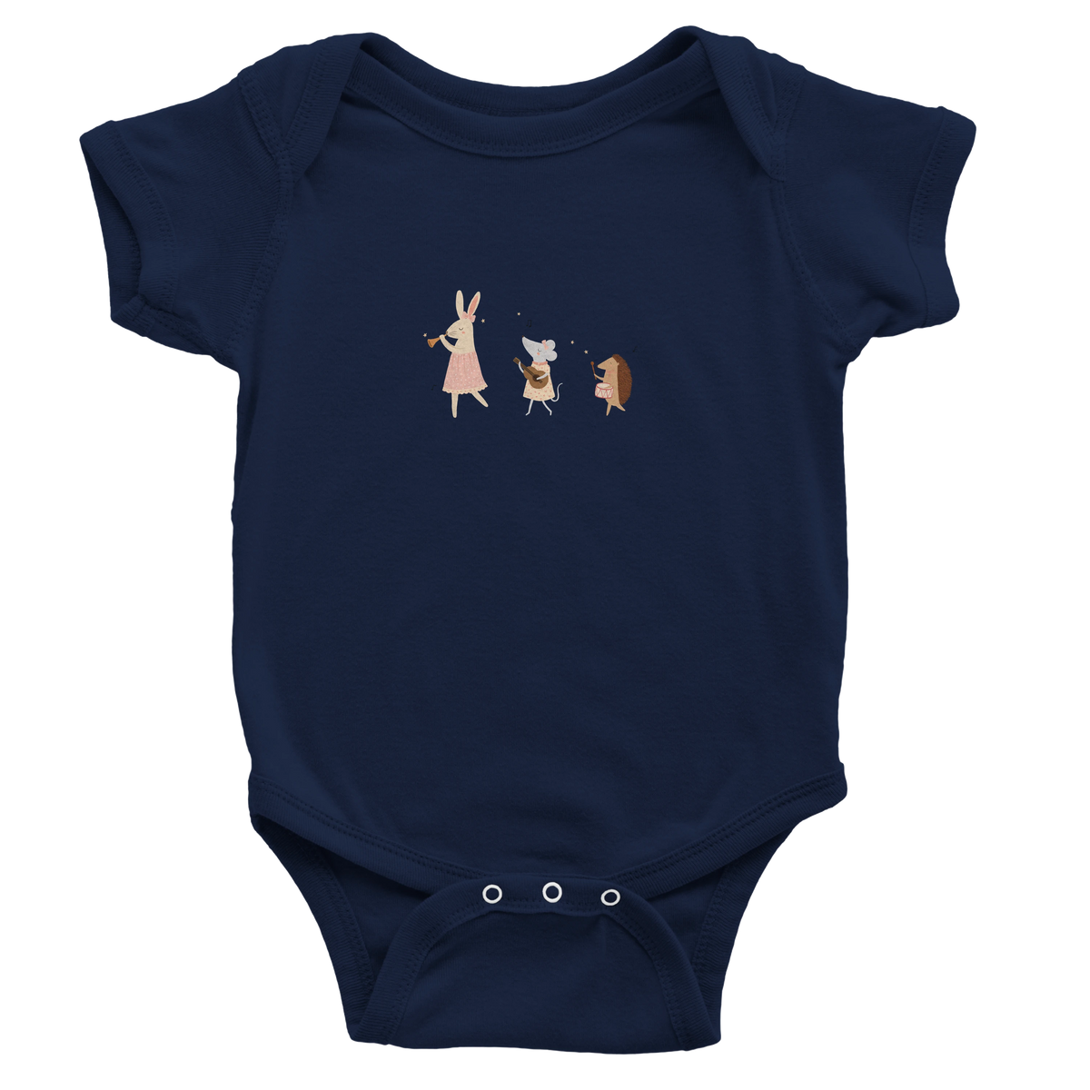Tea Party Friends – Babyromper met korte mouwen
