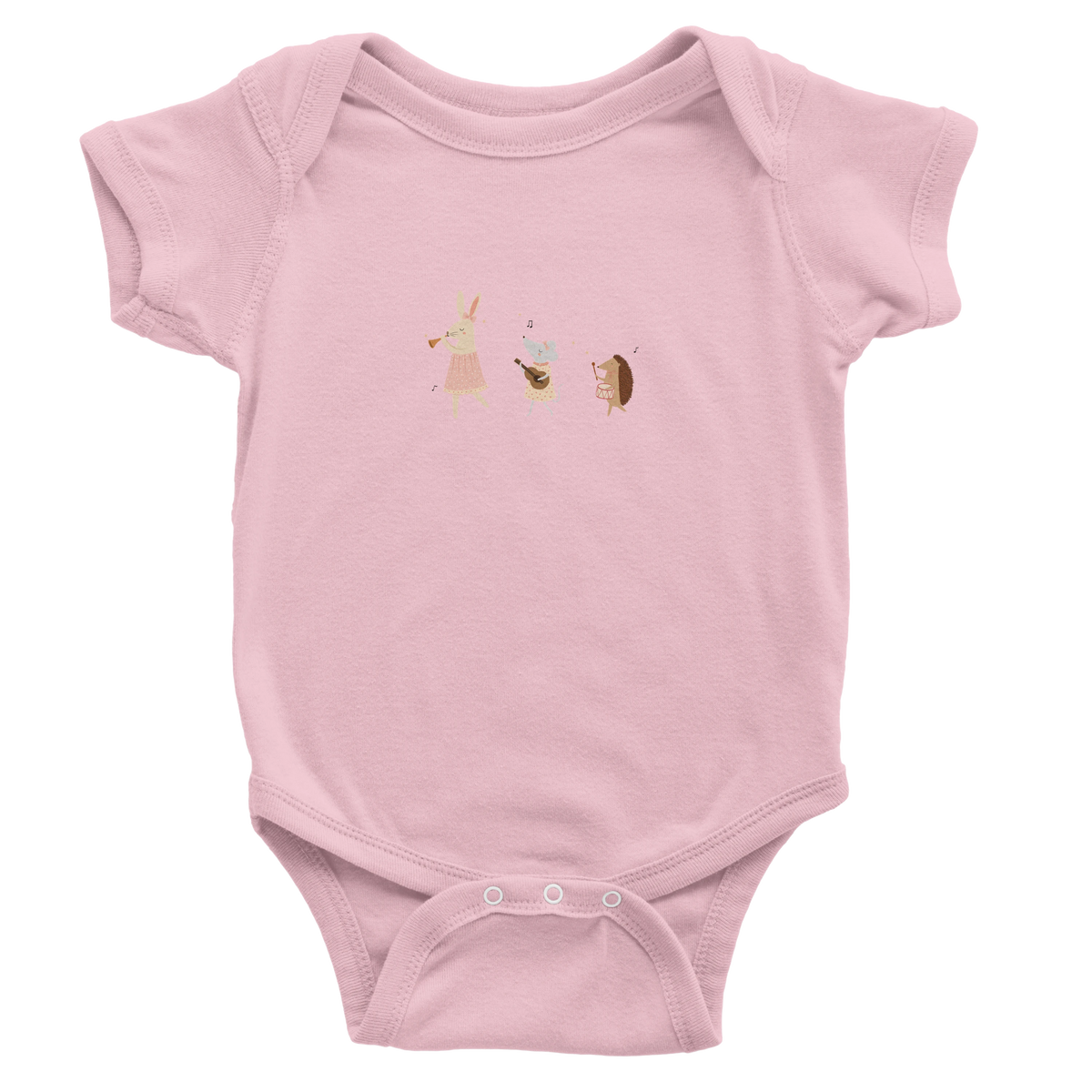 Tea Party Friends – Babyromper met korte mouwen
