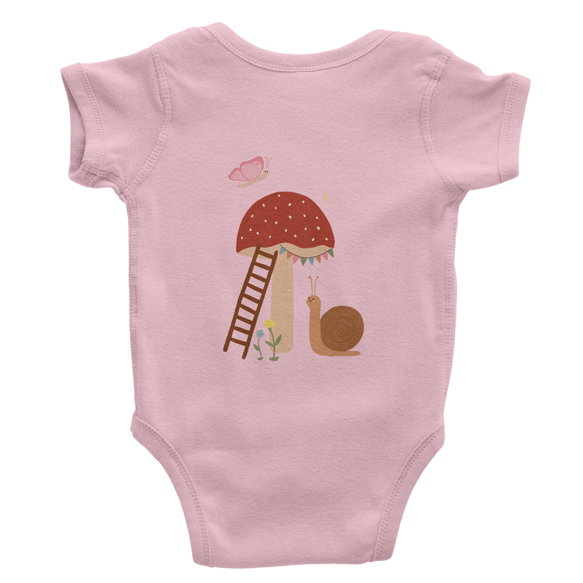 Whimsical Woodland – Baby Short Sleeve Bodysuit