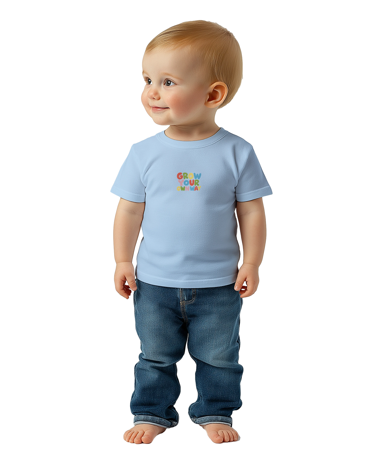 Grow Your Own Way Apple & Caterpillar – T-shirt pour bébé