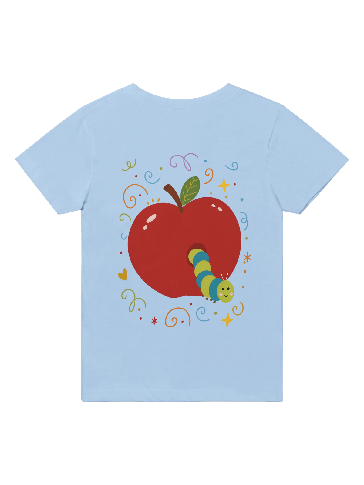 Grow Your Own Way Apple & Caterpillar – T-shirt pour bébé