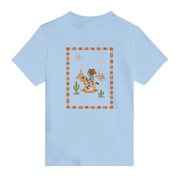Cowboy Bear Rocking Horse – Baby-T-shirt