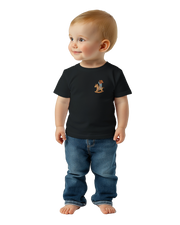 Cowboy Bear Rocking Horse – Baby-T-shirt