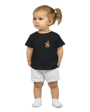 Cowboy Bear Rocking Horse – Baby-T-shirt