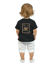 Cowboy Bear Rocking Horse – Baby-T-shirt