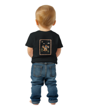 Cowboy Bear Rocking Horse – Baby-T-shirt
