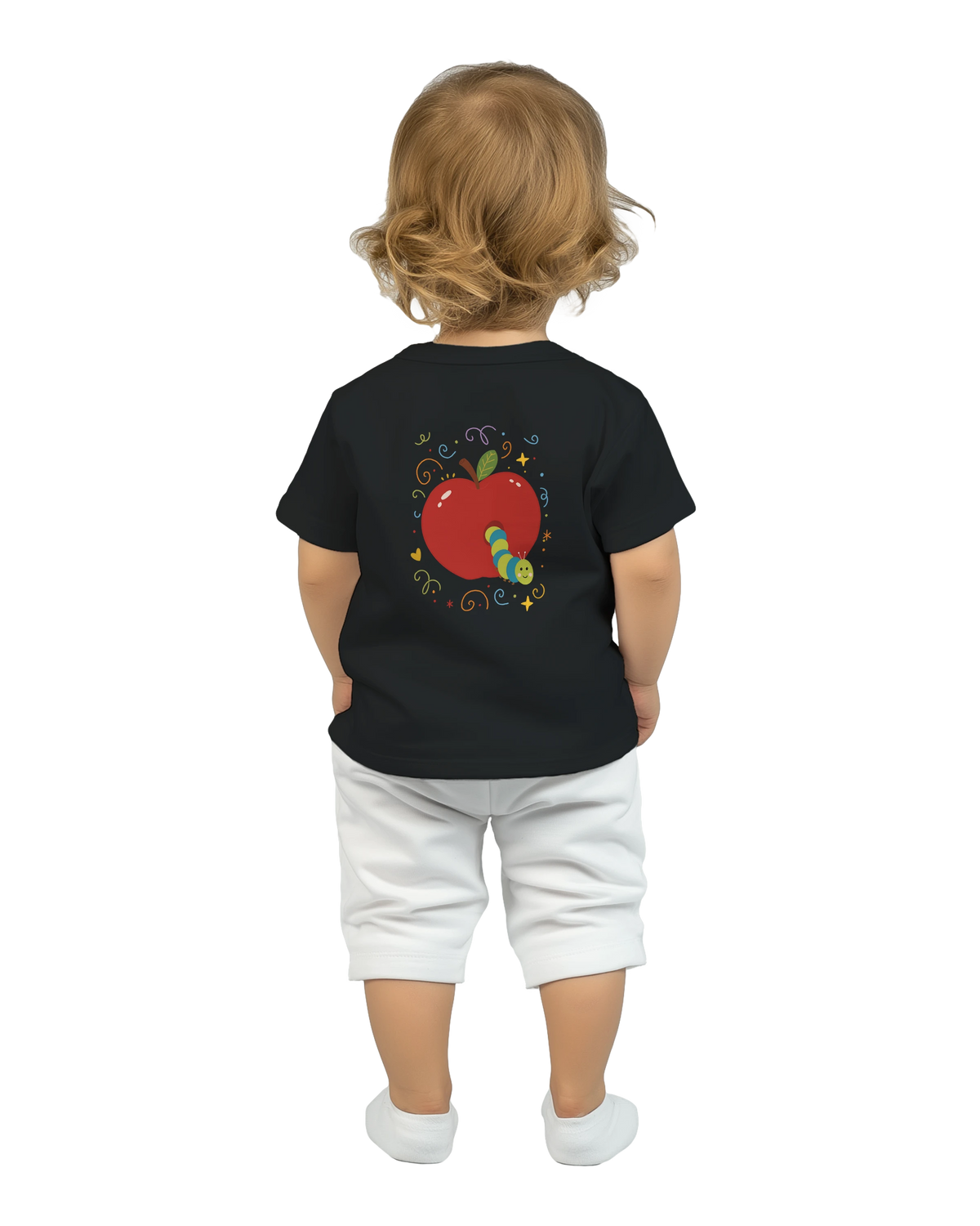 Grow Your Own Way Apple & Caterpillar – T-shirt pour bébé