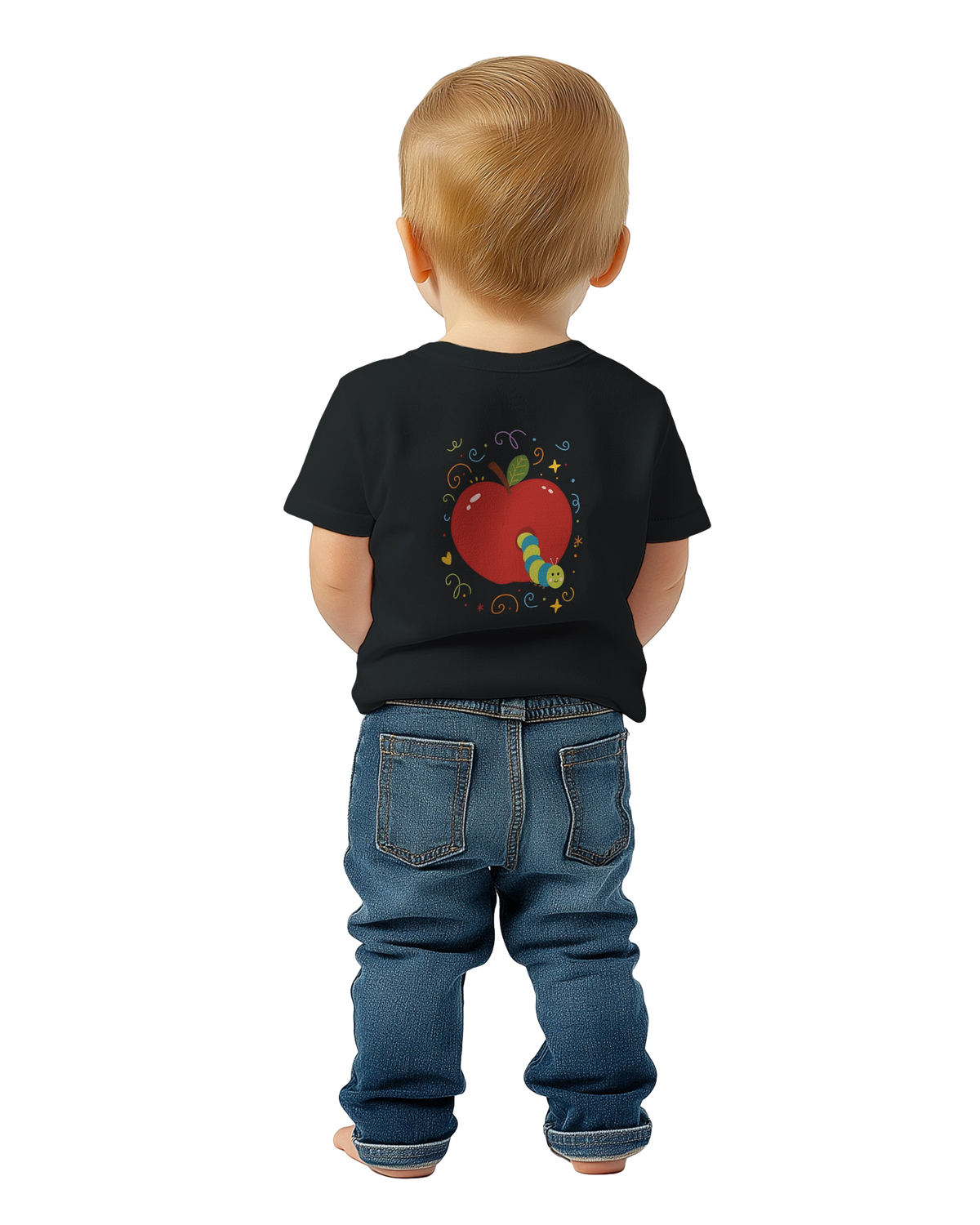 Grow Your Own Way Apple & Caterpillar – T-shirt pour bébé