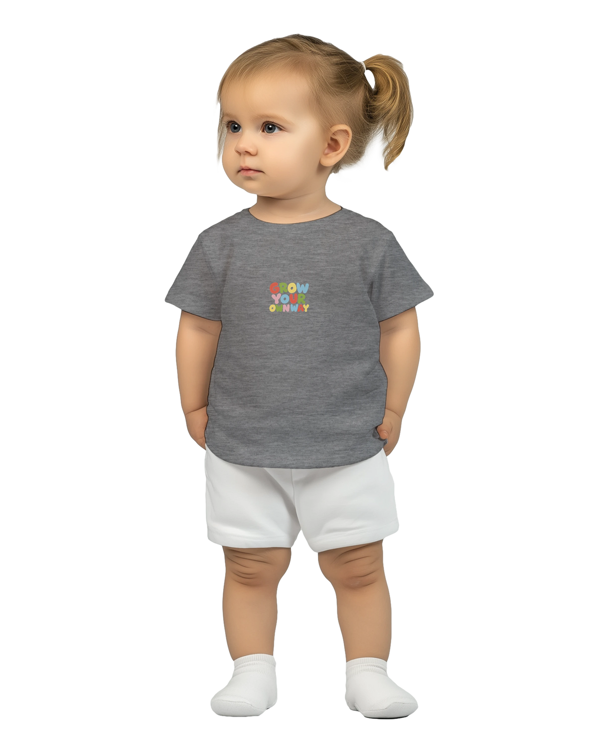 Grow Your Own Way Apple & Caterpillar – T-shirt pour bébé