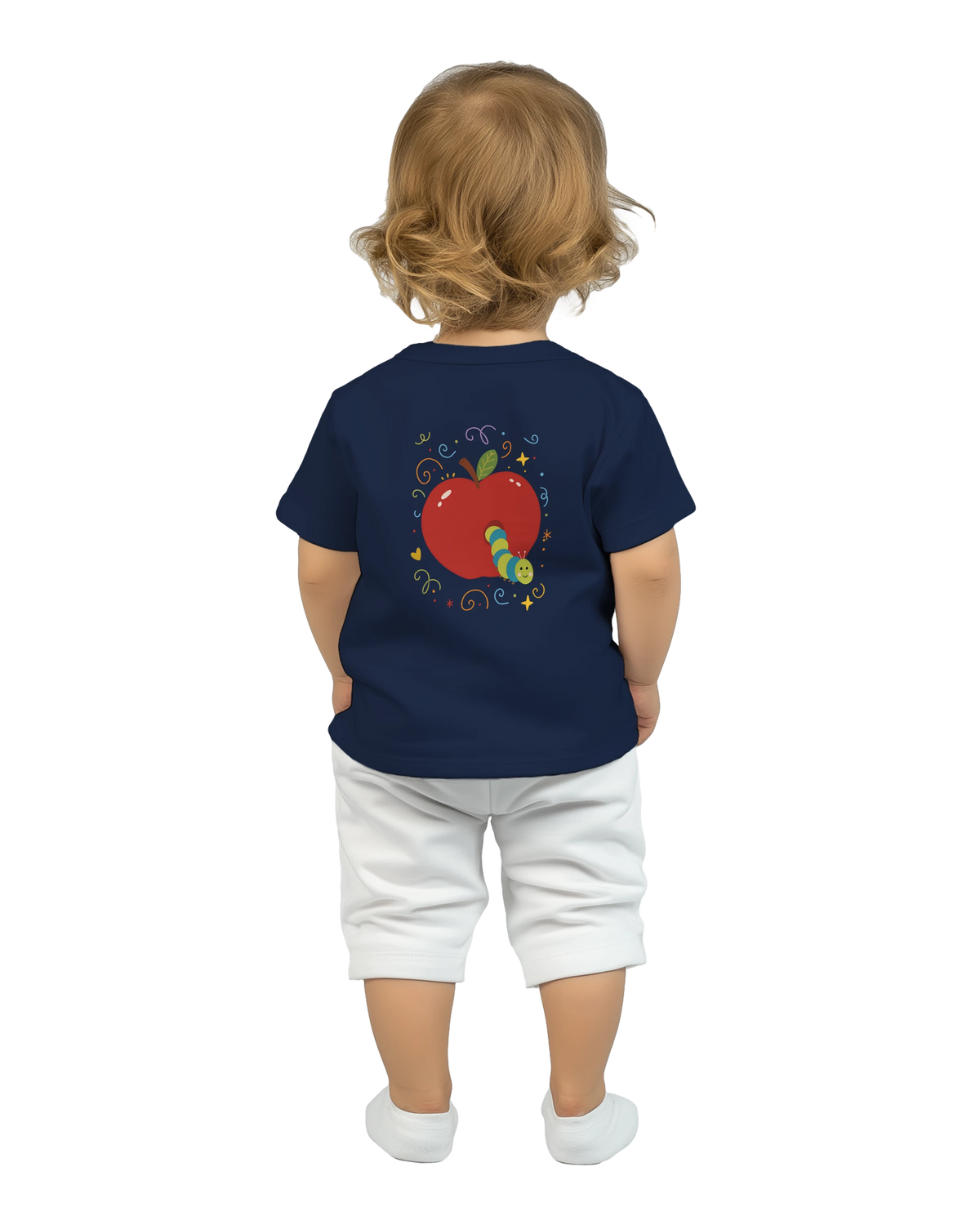 Grow Your Own Way Apple & Caterpillar – T-shirt pour bébé