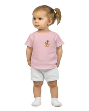 Cowboy Bear Rocking Horse – Baby-T-shirt