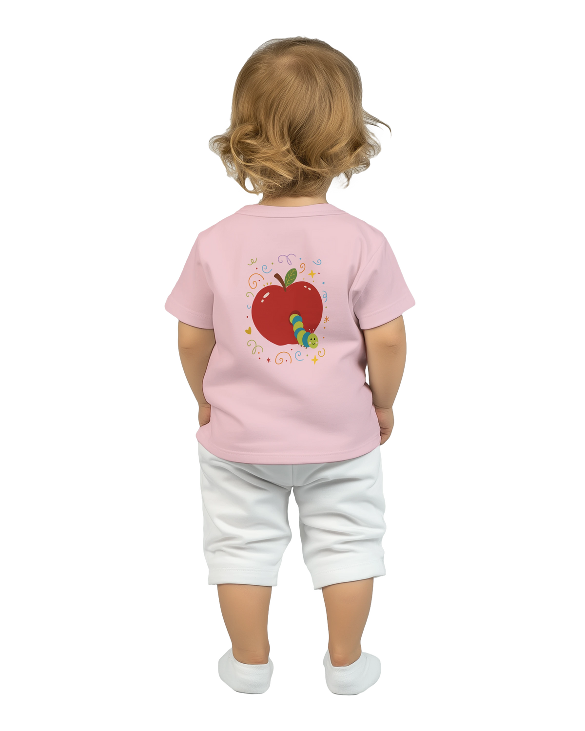 Grow Your Own Way Apple & Caterpillar – T-shirt pour bébé
