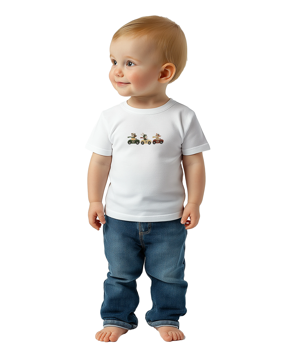 Racing Animals – T-shirt pour bébé