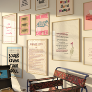 Bookish Wall Art Bundle Vol. 1 – 100+ Printable Designs