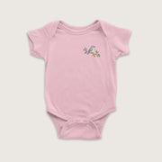 Little Fawn & Bluebird – Romper met korte mouwen voor baby's