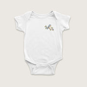 Little Fawn & Bluebird – Romper met korte mouwen voor baby's