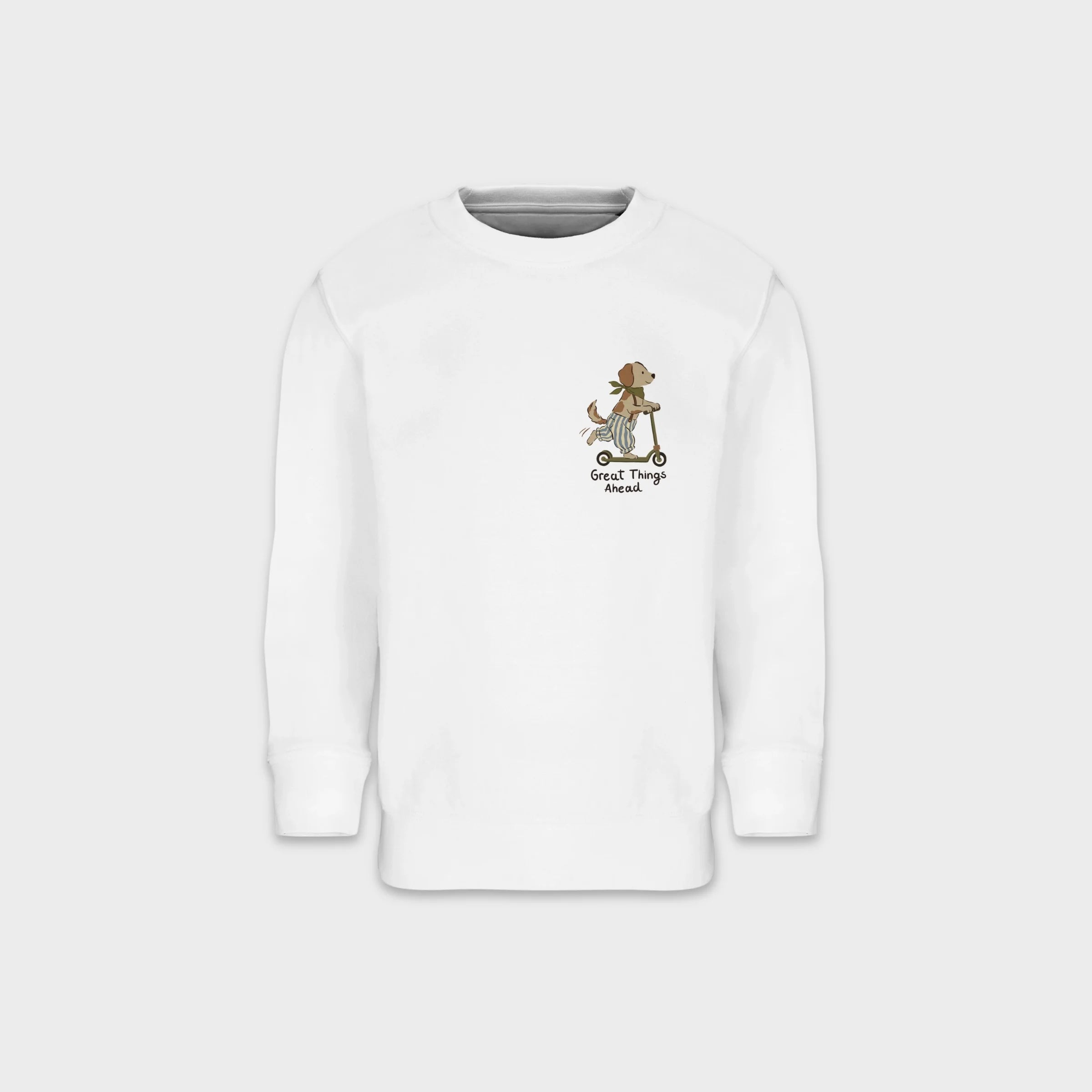 Great Things Ahead – Kids Crewneck Sweatshirt